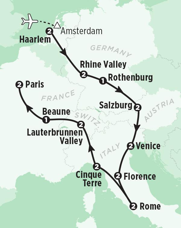 Great fall itineraries for Europe travel to remember