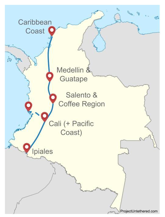 Columbia Travel Itinerary guide – plan your perfect trip