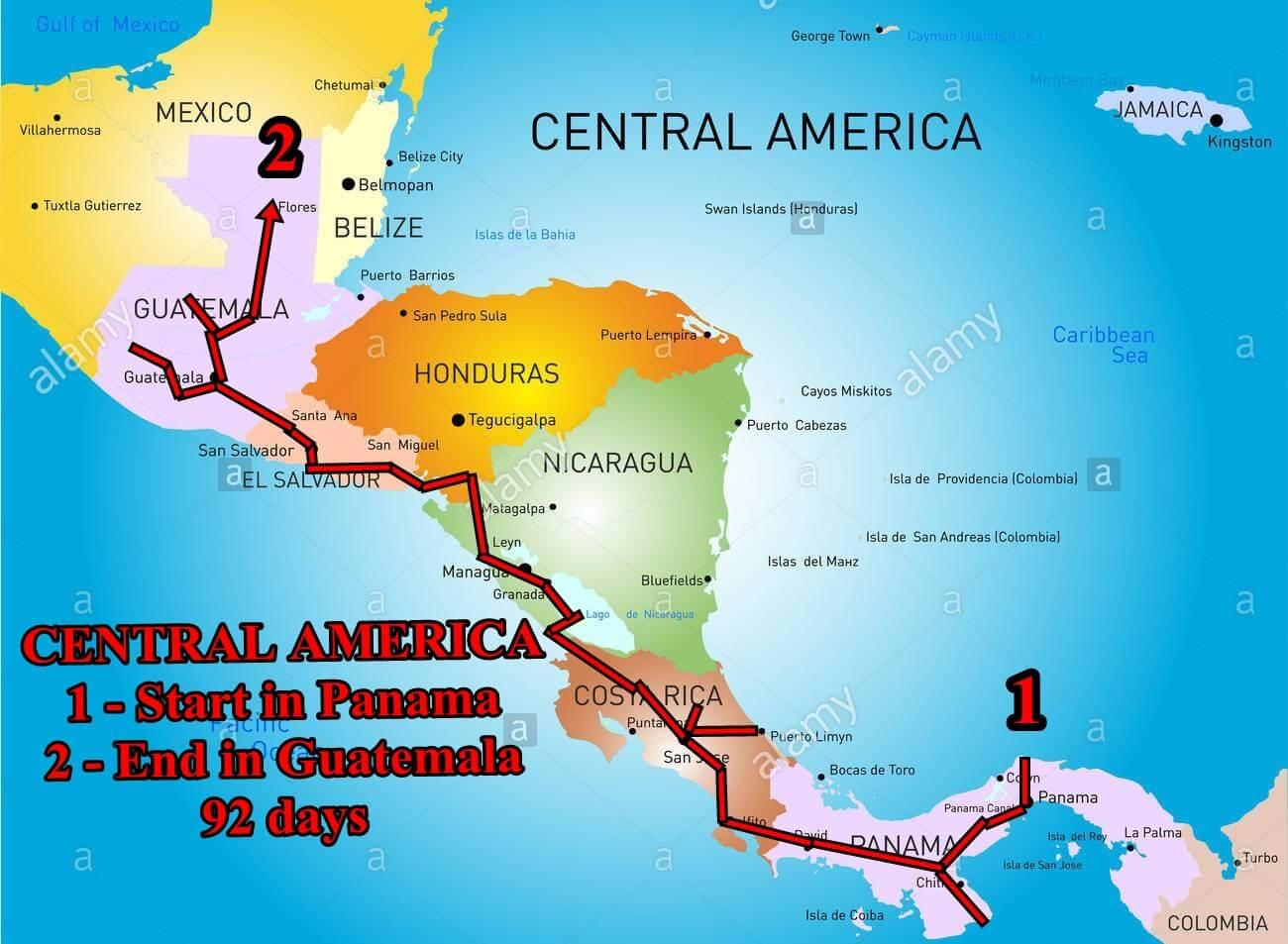 Central America travel itineraries – thoughtful guides